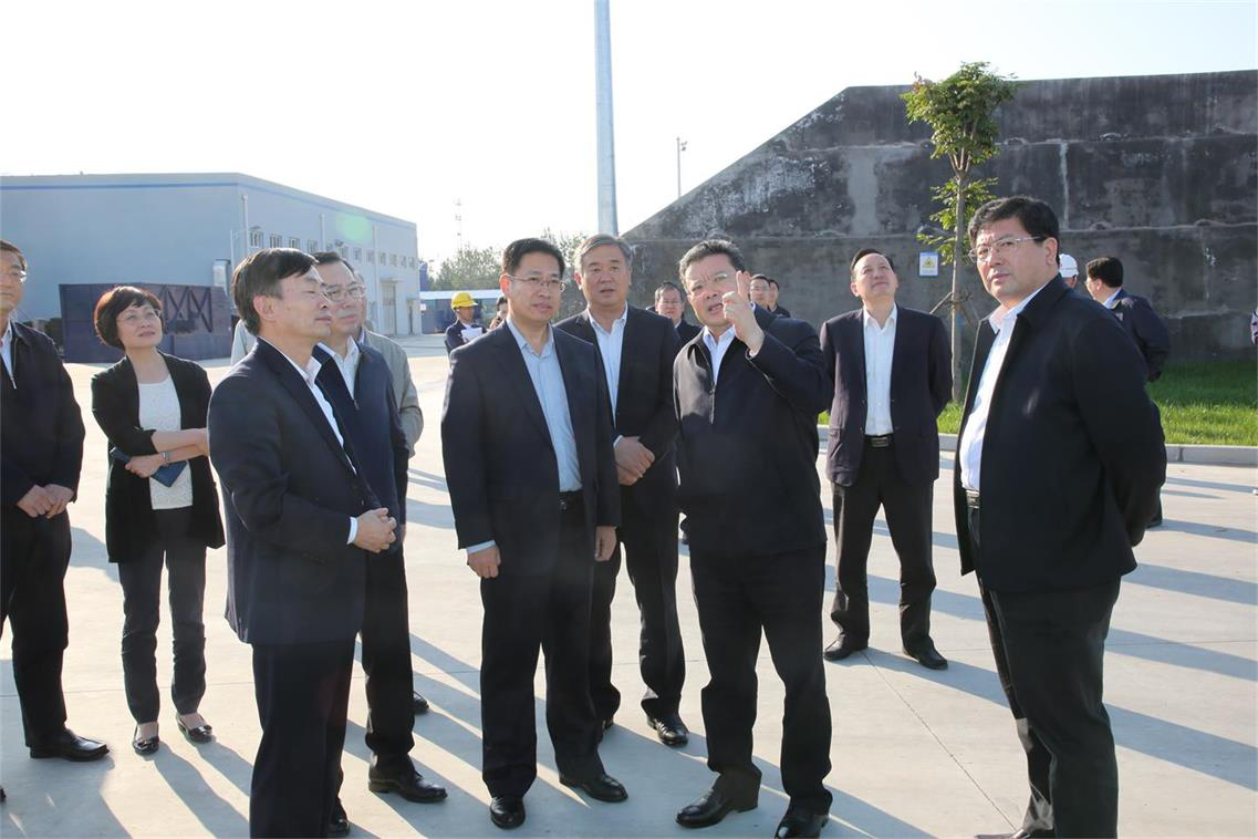 市委副書記、市長孟凡利考察平度南村大型秸稈生物天然氣項目